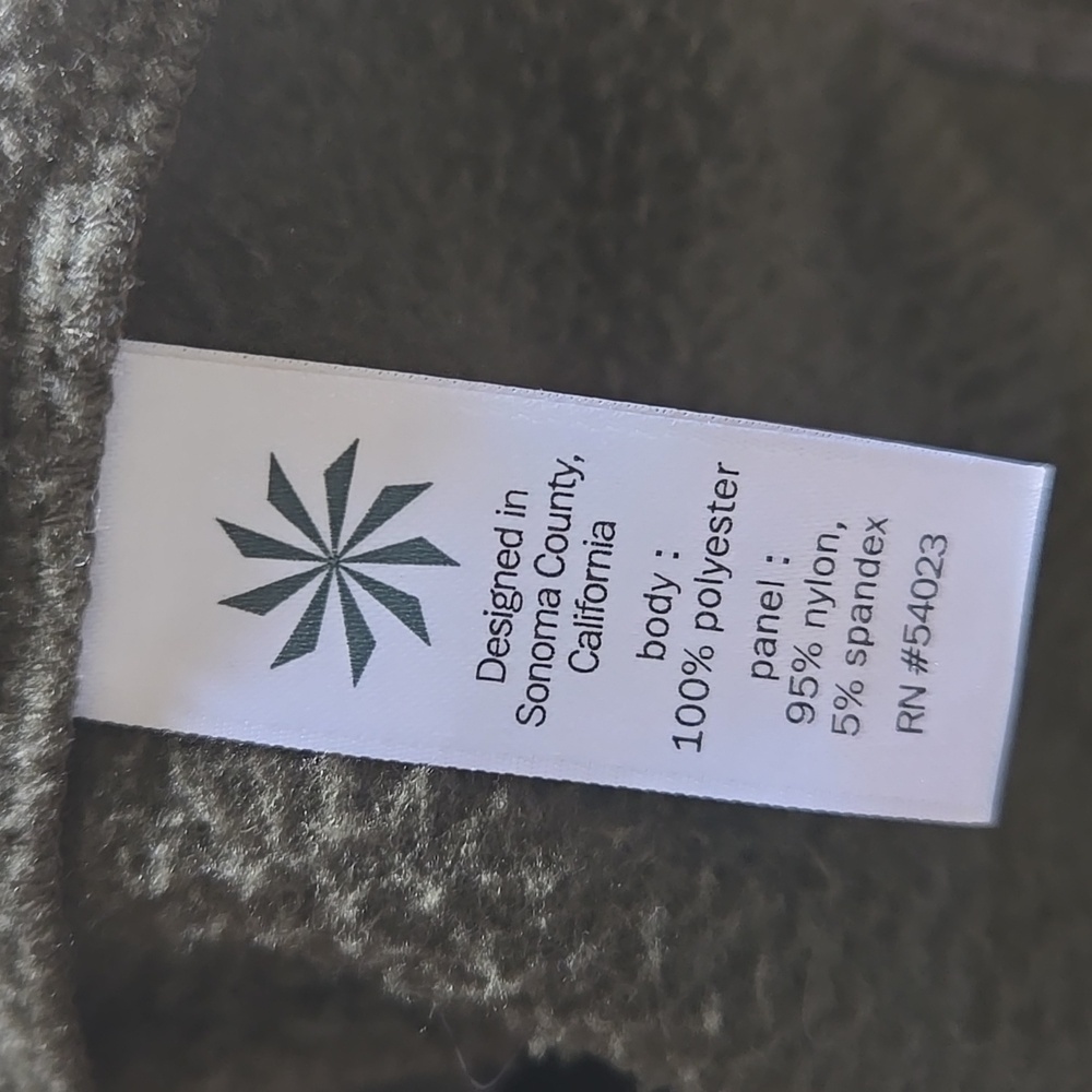 Athleta Olive Green Sleeveless Zip-Up Vest Size S - Picture 5 of 5